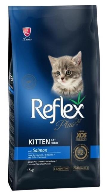 Reflex Plus Kitten Somonlu Yavru Kedi Maması 15 Kg