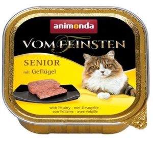 Animonda Vom Feinstein Senior Kümes Hayvanlı Yaşlı Kedi Konservesi 100 Gr