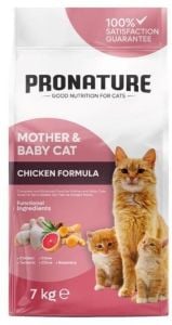 Pronature Mother & Baby Tavuk Etli Yetişkin Kedi Maması 7 KG