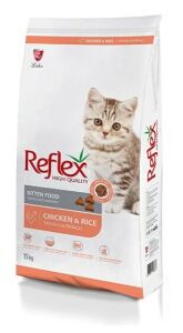 Reflex Tavuklu ve Pirinçli Yavru Kedi Maması 15 + 1  KG