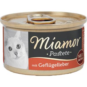 Miamor Pastete Ciğerli Konserve Yetişkin Kedi Maması 85 G