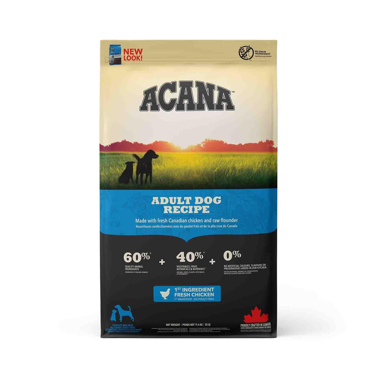 Acana Heritage  Adult  -Yetişkin Köpek Maması 11,4 Kg