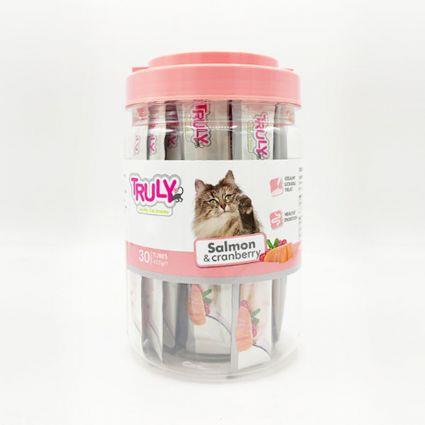 Truly Somon Ve Kızılcıklı  Yetişkin Kedi Ödül Maması 30 x 14 G