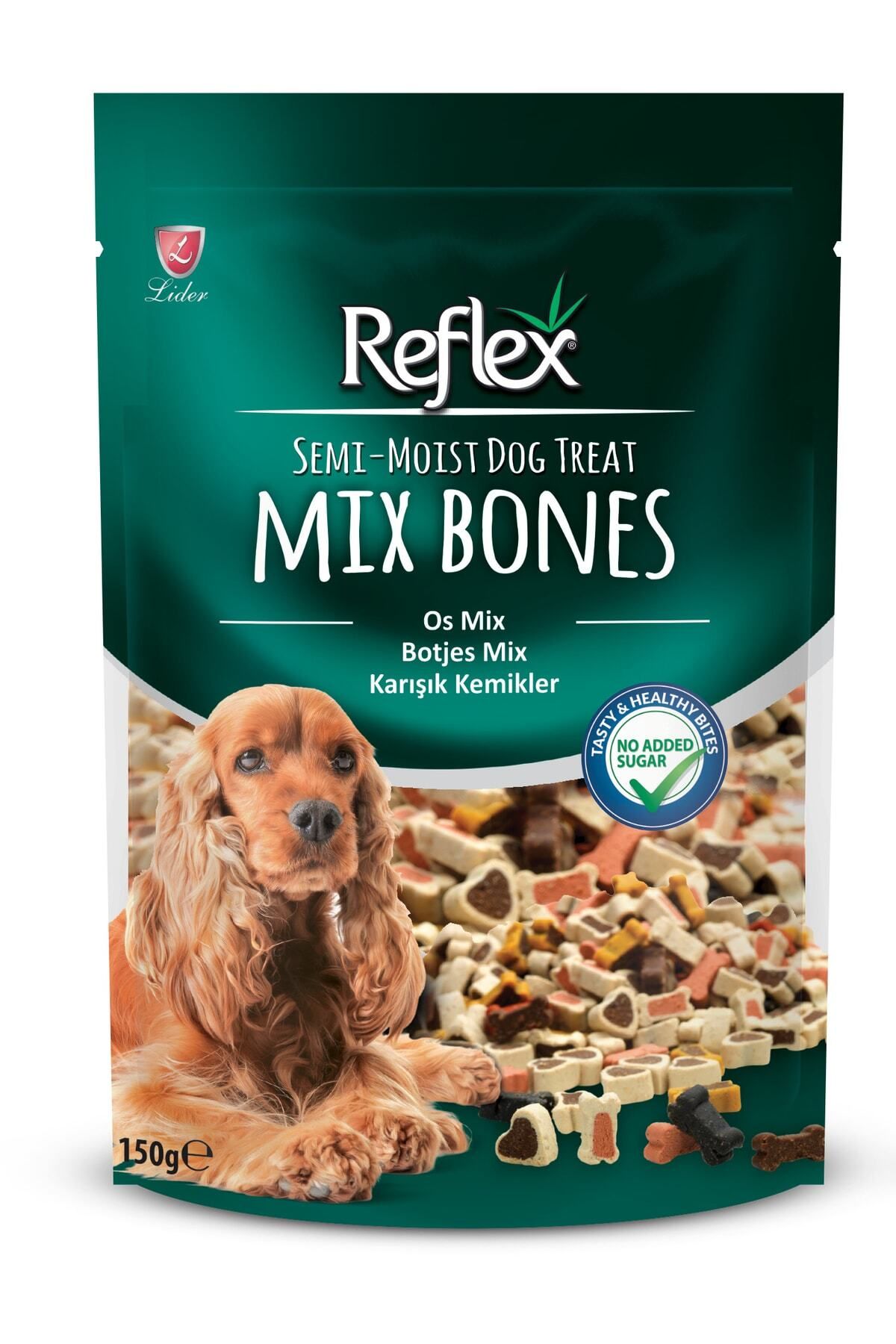 Reflex Plus Reflex Mix Bones Yumuşak Köpek Ödül Maması 150 gr