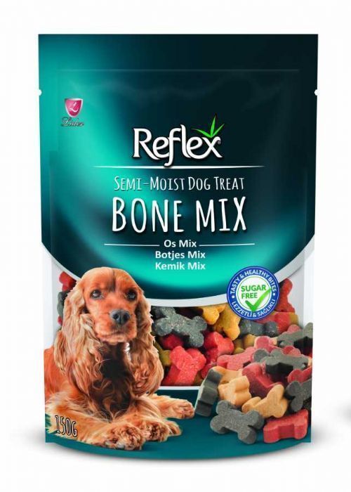 Reflex Bone Mix Karışık Kemik Yarı Islak Köpek Ödülü 150 Gr