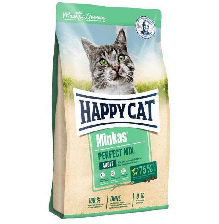 Happy Cat Minkas Perfect Mix Yetişkin Kedi Maması 4 KG