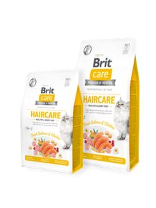 Brit Care  Haircare Hypo_Allergenic Deri ve Tüy sağlığı için Tahılsız Yetişkin Kedi Maması 2 kg