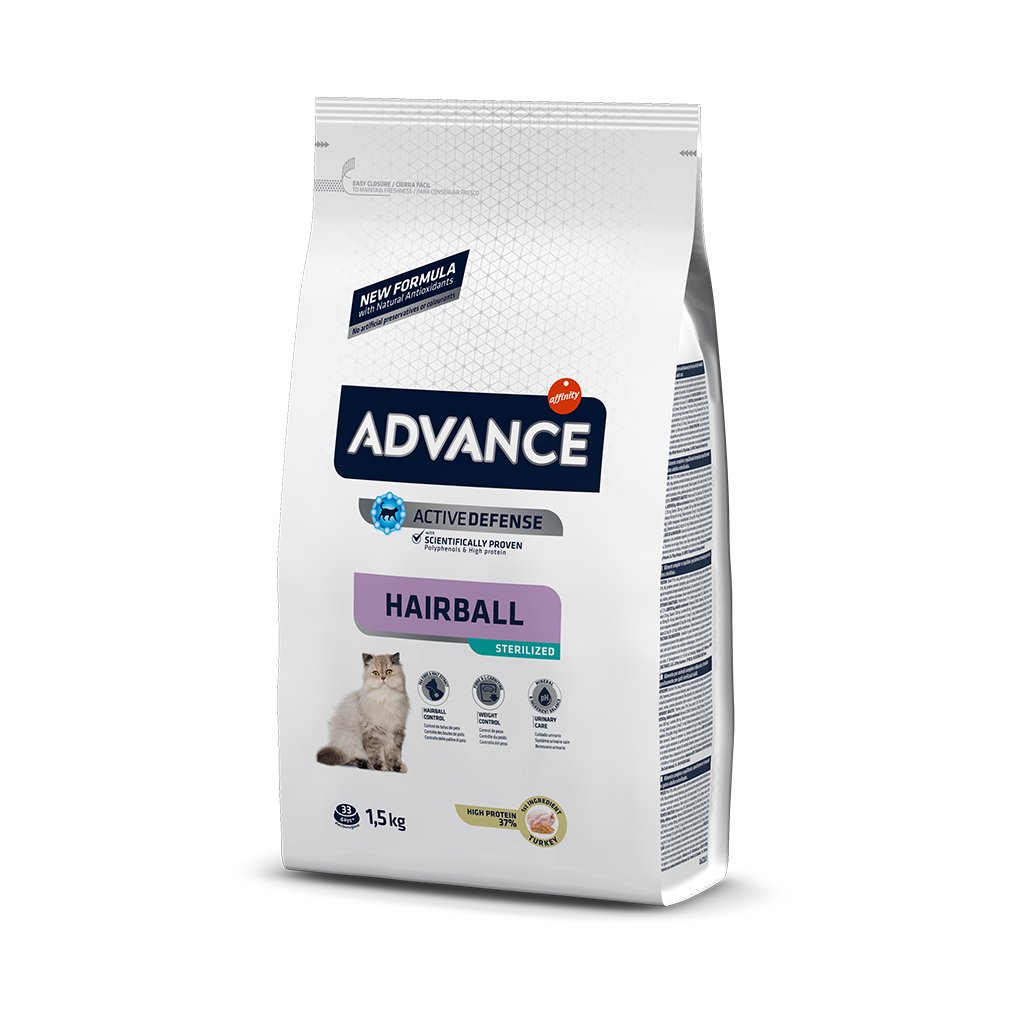 Advance Sterılızed Haırball Kısırlaştırılmış Yetişkin Kedi Maması 1.5 Kg