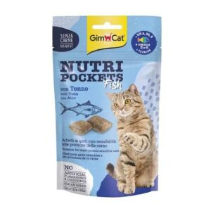 Gimcat Nutripockets Fish Ton Balıklı Kedi Ödülü 60 G