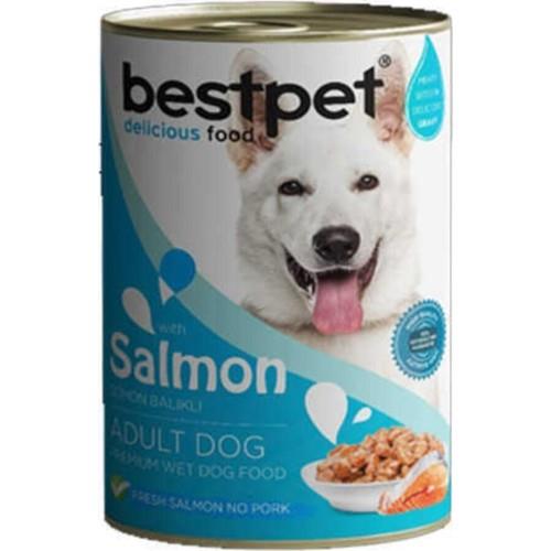 Bestpet Jöle İçinde Parça etli Balıklı Konserve Yetişkin Köpek Maması 400 gr