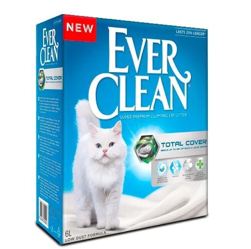 Ever Clean Total Cover İnce Taneli Topaklaşan Kedi Kumu 6 L