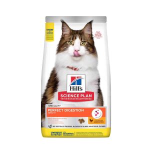 Hills Science Plan Perfect Digestion Tavuk Etli Yetişkin Kedi Maması 1,5 Kg