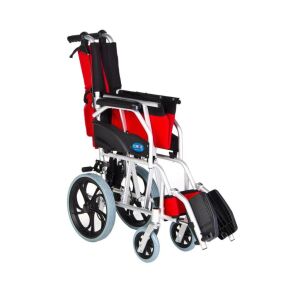 Comfort Plus KY863LAJ-A12 Alüminyum Transfer Özellikli Tekerlekli Sandalye Kırmızı