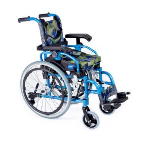 Comfort Plus KY980LQ-30 Alüminyum Pediatrik Özellikli Tekerlekli Sandalye Yeşil