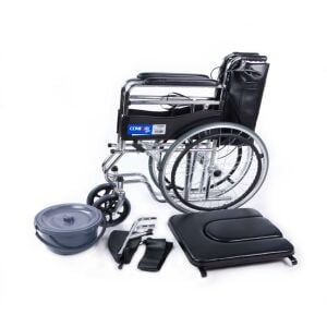 Comfort Plus DM-680 Tuvalet Özellikli Tekerlekli banyo Sandalye
