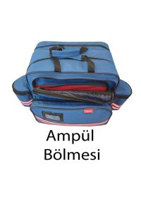 Medikal Evde Sağlık Ve Hemşire Çantası - Tk4136 - P. Mavisi