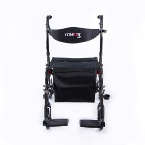 Comfort Plus DM-9124 Lüx Ayak Pedallı Alüminyum Rolatör (Hem Rolatör Hem Tekerlekli Sandalye)