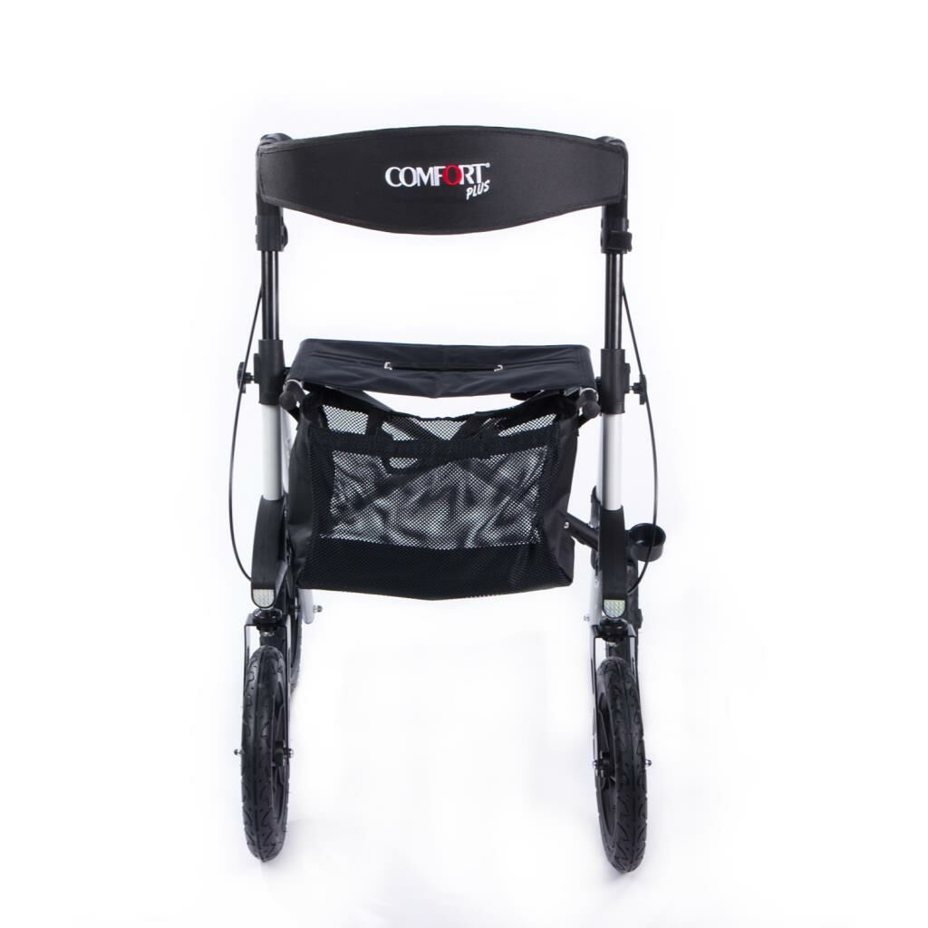 Comfort Plus DM-800 Büyük Tekerlekli Alüminyum Rollatör frenli oturaklı yürüteç