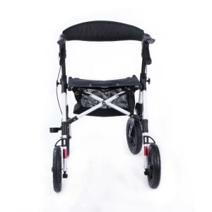 Comfort Plus DM-800 Büyük Tekerlekli Alüminyum Rollatör frenli oturaklı yürüteç