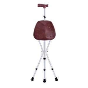 Comfort Plus DM-74 Oturaklı Baston (Yüksekliği Ayarlanır) ayarlanabilir geniş oturaklı tabure