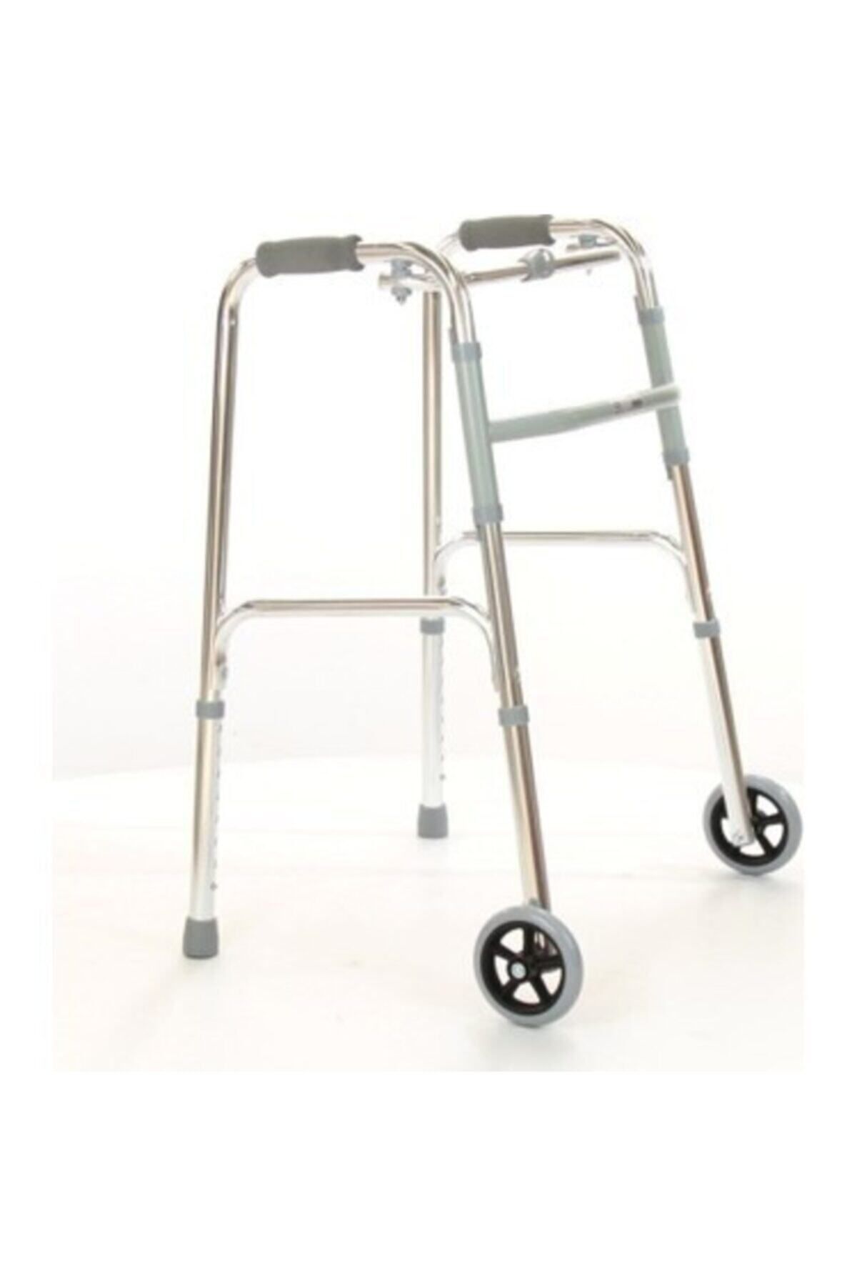 ithal Tekerlekli Alüminyum Hareketli Walker Yürüteç (WALKER) Boy Ayarlı Yürüteç
