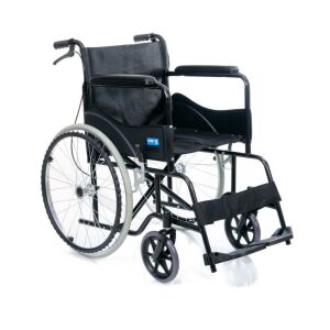 Comfort Plus DM809E Siyah Kumaş Standart Tekerlekli Sandalye siyah