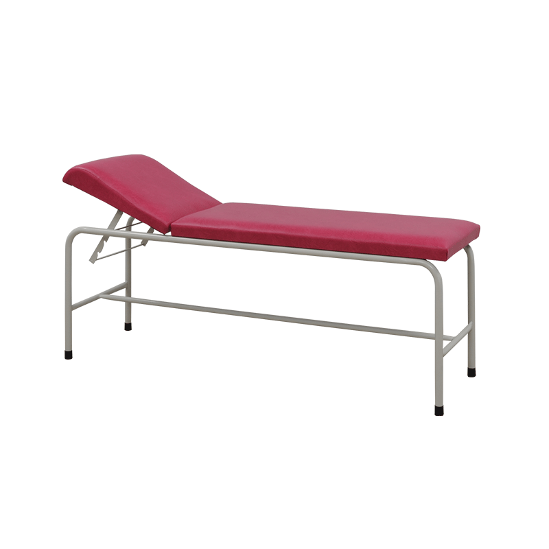 TAGESAN Muayene Masası Sabit Ayaklı Kırmızı E-202