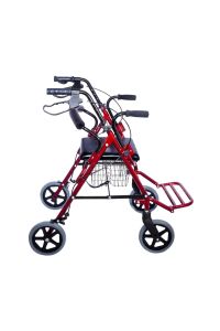 Dm9146 Ayak Pedallı Alüminyum Rolatör (tekerlekli Sandalye Gibi Kullanma Imkanı)