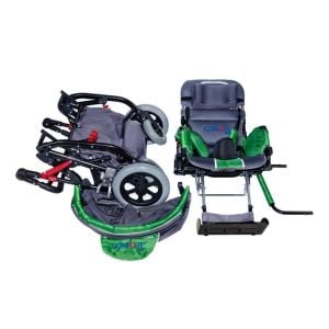 Comfort Plus DM-8001 BUGGY 40 cm Yeşil çocuk Engelli Puseti