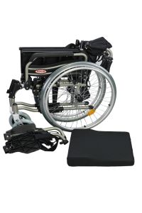 P957 Hafif Alüminyum Tekerlekli Sandalye 42 Cm