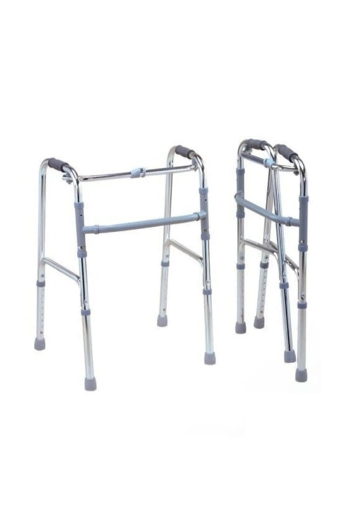 Ithal Alüminyum Walker Wolker Yürüteç Hareketli Katlanabilir Walker
