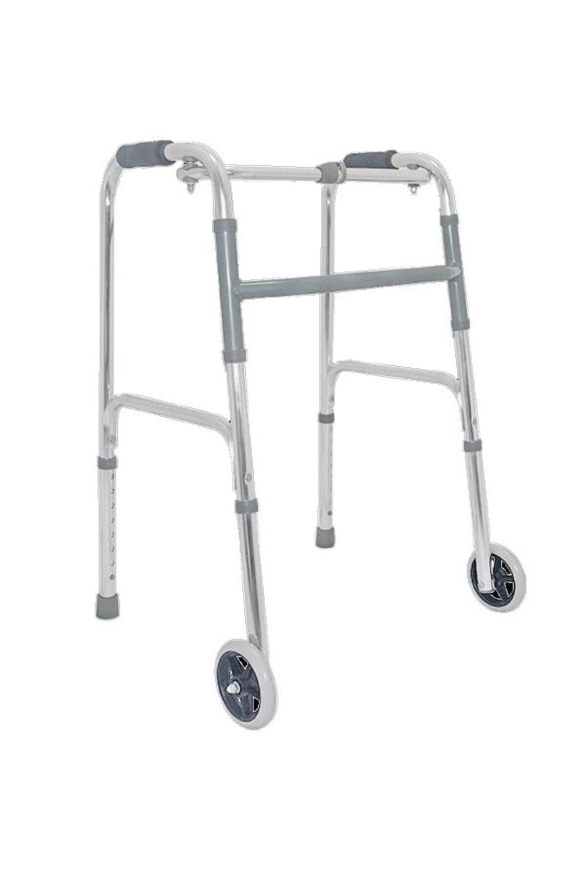 Ithal Lüx Ithal Tekerlekli Yürüteci Alüminyum Walker Wolker Yürüteç Tekerlekli