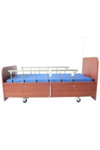 Medikal 2 Motorlu Ahşap Hasta Karyolası ( 2 Yıl Garantili )