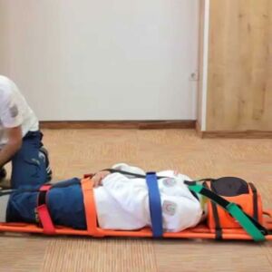 TAGESAN Baş Sabitleyicili Örümcek Kemerli Omurga Tahtası Acil Seti