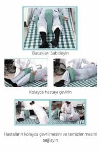 TAGESAN Hasta Çevirme Süngeri Pozisyon Yastığı