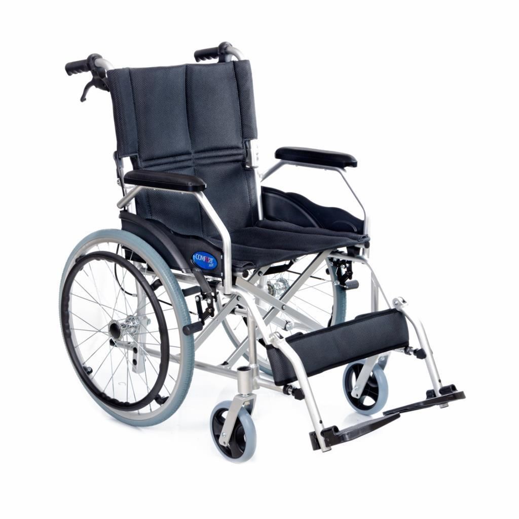 Comfort Plus Ky863laj A20 Alüminyum Özellikli Refakatçı Frenli Hafif Tekerlekli Sandalye