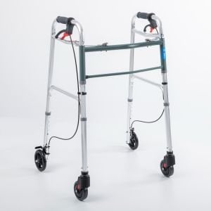 Tekerlekli 4 frenli Tekerlekli Walker Yürüteç Hasta Yürüteci 1022