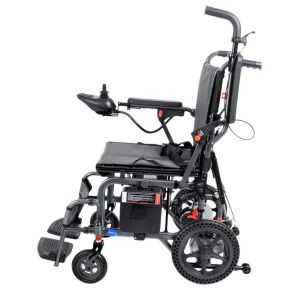 Comfort Plus DY01102 Portatif Lityum Pilli Akülü Tekerlekli Sandalye Baş Destekli Sırt Yatar
