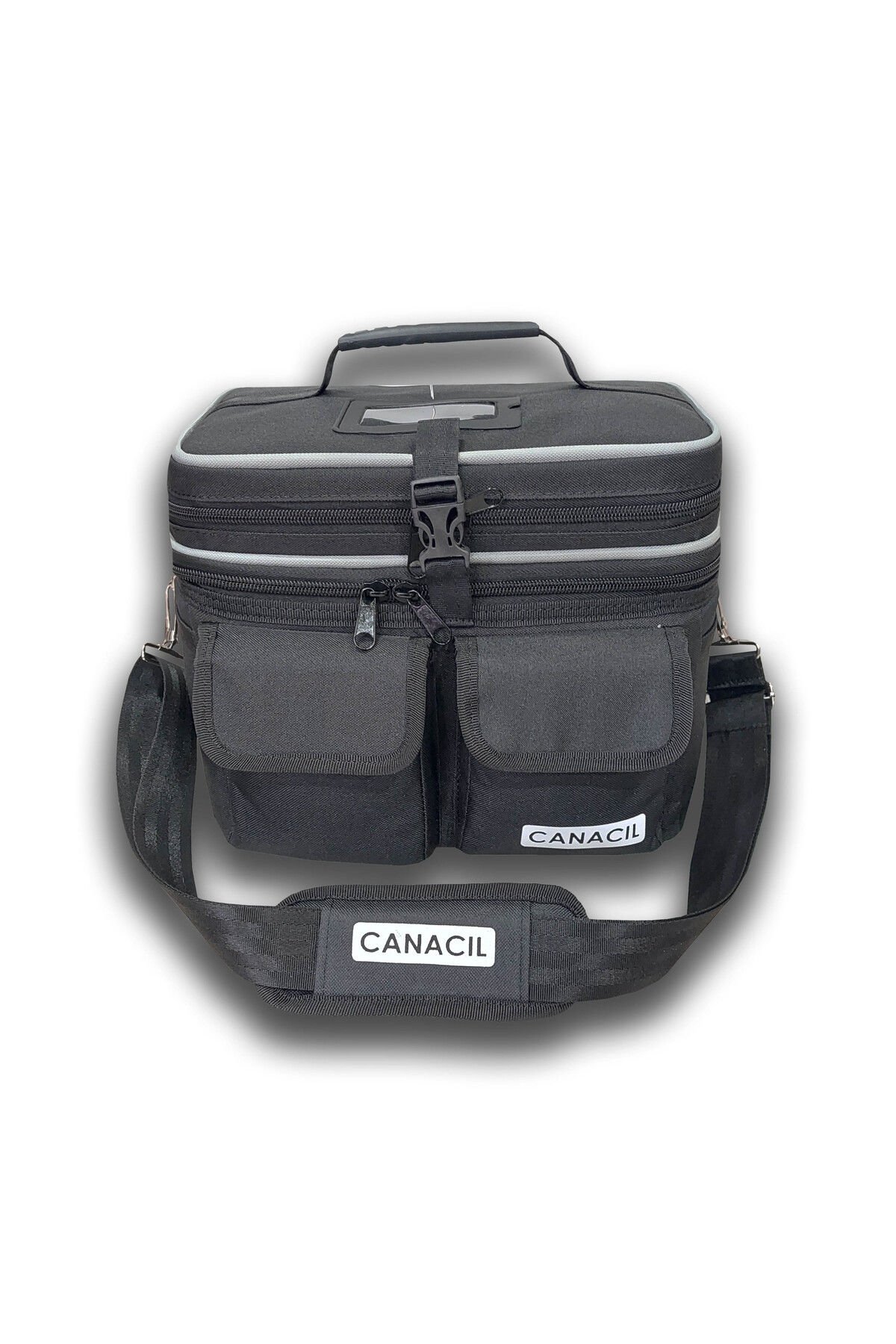 Sporcu Sağlık Çantası Siyah 24 X 25x 29 Ölçüsü