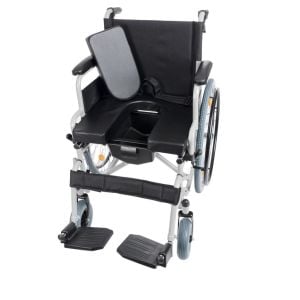 Comfort Plus DM-545 Tuvalet WC Özellikli Tekerlekli Sandalye 45 Cm