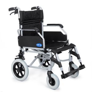 Comfort Plus DM-337 50cm Alüminyum Refakatçi frenli geniş Transfer Tekerlekli Sandalye