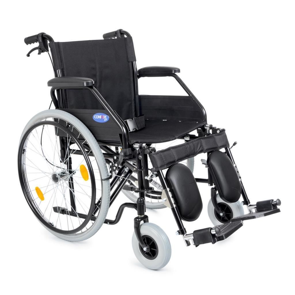 Comfort Plus DM-303 Standart Manuel Tekerlekli Sandalye Özellikli Baldır Destekli 50 Cm