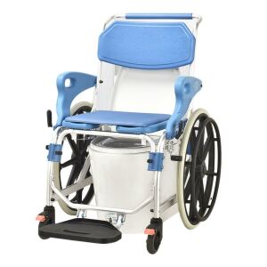 Comfort Plus DM-72 Lux 6 wc Tekerlekli Banyo ve Tuvalet Özellikli Tekerlekli Sandalye