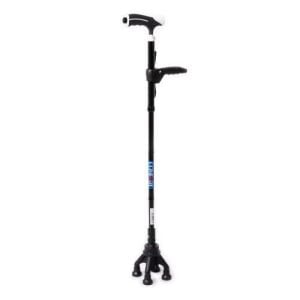 Comfort Plus KY922 4 Ayaklı Yeni Nesil Lux Katlanır Baston Lambalı