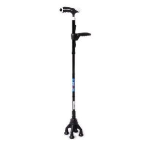 Comfort Plus KY922 4 Ayaklı Yeni Nesil Lux Katlanır Baston Lambalı
