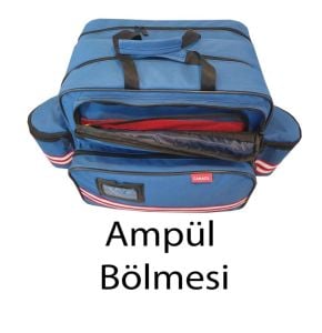 KRAUSTMANN Veteriner Muayene Çantası - TK4131 - Kırmızı - CANACIL