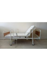 2 Motorlu Hasta Karyolası + 4 Parçalı Sünger Yatak + Havalı Yatak