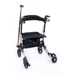 Comfort Plus Dm9102 Lüx Alüminyum Rollatör hasta Yürüteç çantalı oturma özellikli frenli