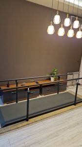 3 mt Zeminli Yükseklik Ve Genişlik Ayarlanabilir, Paralel Bar Yürüme Egzersiz Barı