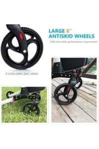 Tagesan Hafif Katlanır Alüminyum Yürüteç Walker Rollatör Yürüteç Frenli